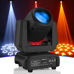 100W Moving Head Stage Lighting Fieryzeal Gobo Beam Dazzling LED DMX for Bar Party Strobe DJ Light