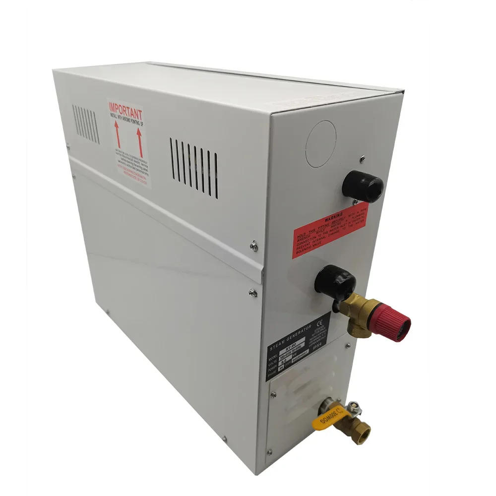 Description Picture 5 of item220V/380V 9KW Bathroom Sauna Machine Steamer Spa Generator for Shower in Home Steam Room Shower with Digital Controller