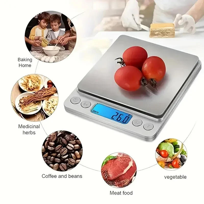 Description Picture 6 of itemElectronic Scales Digital Kitchen Scale Coffee Balance Kitchens Accessories Bakeware Measuring Tools & Scales & Weight Precision