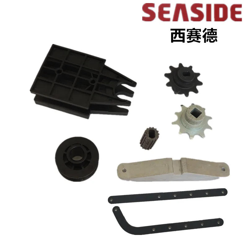 Description Picture 2 of itemseaside Garage Door Chain Pulley with Flap Door Accessories Connecting Block for Electric Motors Clutch