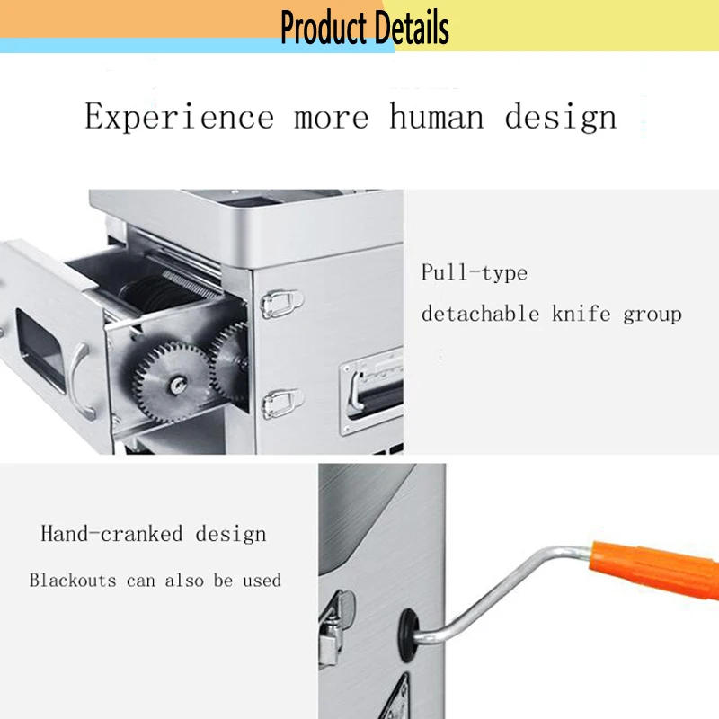 Description Picture 5 of itemCommercial Electric Fresh Meat Slicer Multifunctional Hand Shredder