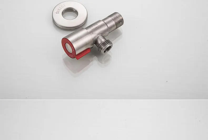 Description Picture 6 of item304 Stainless Steel Triangular Valve Water Stop Switch