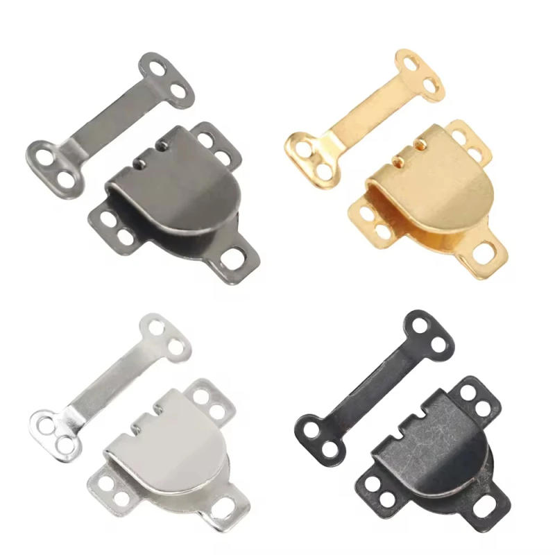 Description Picture 5 of item50Sets Skirt Hooks and Eyes Hook and Eye Latch for Clothing Bra Trousers Skirt Dress and Sewing DIY Garment Accessories Craft