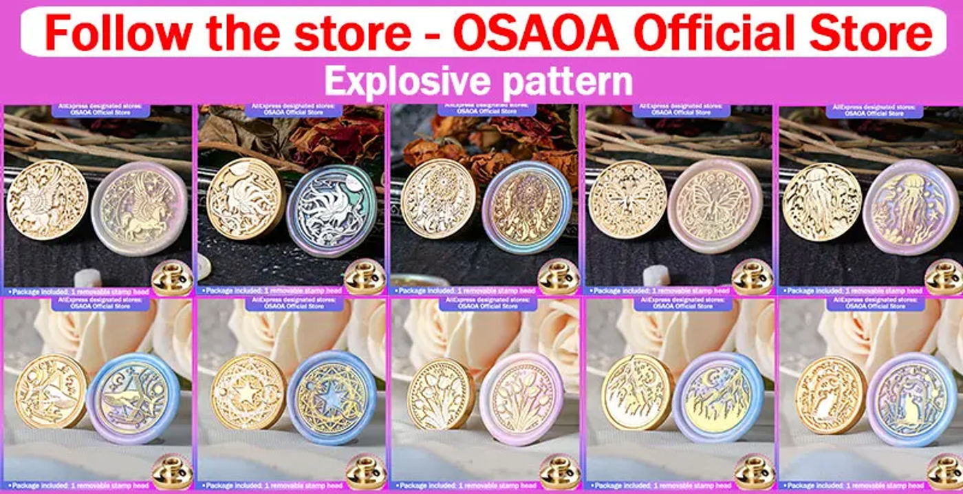 Description Picture 2 of item15MM Wax Seal Stamp Cartoon animals/cats/peaches A Copper Head Cards Envelopes Wedding Invitations Gift Packaging Scrapbooking