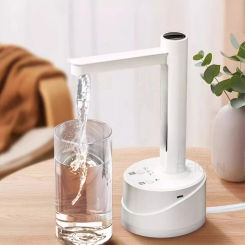 Electric Water Gallon Pump Automatic Water Dispenser 19 Liters USB Charging Table Drinking Water Bottle Pump for Home Camping