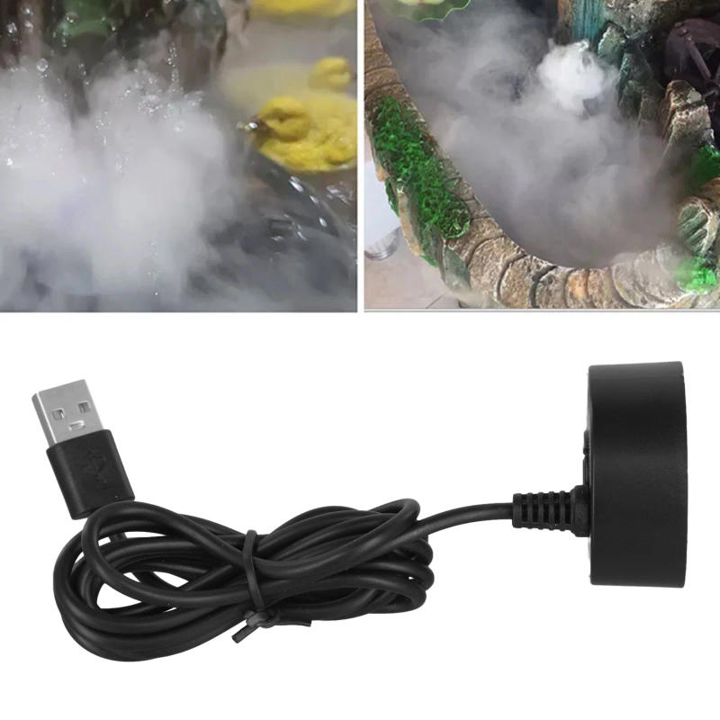 Description Picture 2 of itemCreating Mist Atmosphere Fountain Atomizer Aquarium Mist Maker Easy To Use Environmentally Friendly Long Power Cable