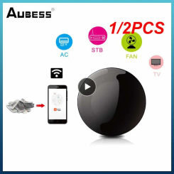 1/2PCS Aubess Tuya WiFi IR RF Bluetooth Smart Remote Control For Air Condition TV Smart Home Infrared Controller For Alexa