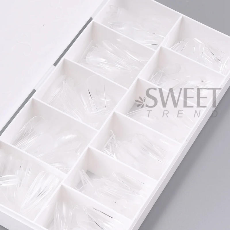 Description Picture 6 of item550pcs Soft Gel Nail Tips Medium Short Almond Coffin Full Cover Matte Extension Tools Acrylic Press on Nail DIY Manicure Decor