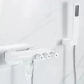white faucet set