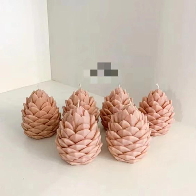 Description Picture 3 of itemPinecone Silicones Molds for Epoxy Resin, Pinecone Shaped Molds for Candle Soap Office Desk Decorations Drop Shipping