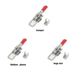 Toggle Clamp Quick-Release Stainless Steel Clamps Strong Loading Locking Lever Fastener Hand Tool for Woodworking M