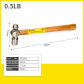 0.5LB wooden handle