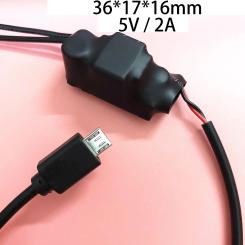 AC 110/220V To DC 5V/2A 10W Video Camera Monitorn Female USB Android Adapter Connector Isolation Module Power Supply Transformer