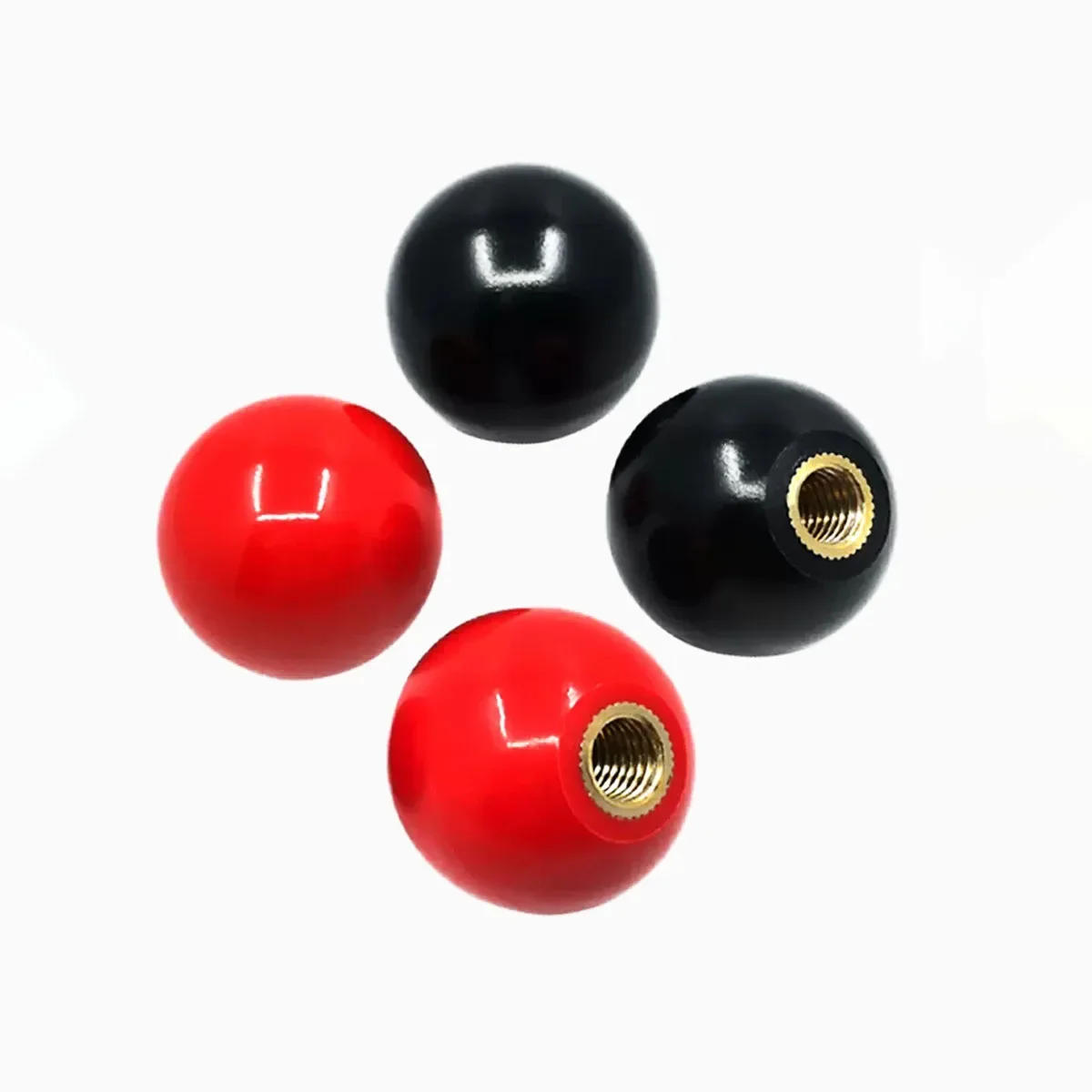 Description Picture 5 of itemHandle Ball/Bakelite Ball Head Control Joystick Handle/Red Black Nut M5-M16