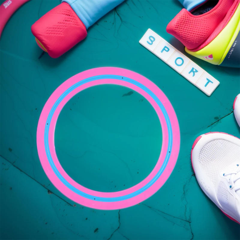 Description Picture 5 of item25cm Flying Disc Portable Sports Play Discs Versatile Throwing Catching Disc Playing Flying Saucer for Family Game