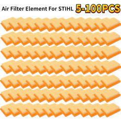 5-100pcs Air Filter Cleaner For STIHL FS120 FS200 FS250 FS300 FS350 FS400 FS450 Brushcutter Strimmer Lawn Mower Accessories