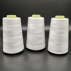 White Threads for Sewing Machines, Sewing Thread, 100% Polyester, Hand Repairs, Original, 3000 Yards, 40/2