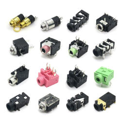 10PCS Headphone jack 3.5MM PJ Audio video female dual channel stereo jack Jack Socket Stereo Solder Panel Mount PJ-313 PJ-392 PJ