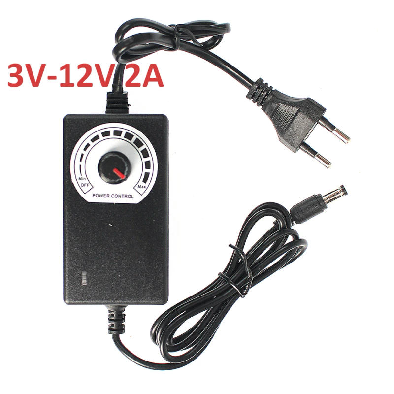 Description Picture 6 of itemAdjustable Power Supply Converter DC 3V 5V 9V 12V 24V 36V 2A 220V EU To 3 9 12 24 36 V Volt Power Adapter 1A 2A SMPS Source