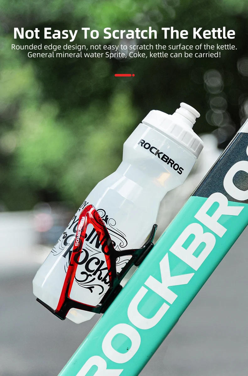 Description Picture 6 of itemROCKBROS Bicycle Bottle Cages MTB Road Bicycle Water Bottle Holder Colorful Lightweight Cycling Bottle Bracket Bicycle Accessory