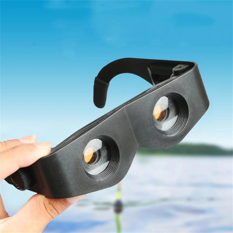 Description Picture 3 of itemTelescope Glasses Hands-Free Fishing Sunglasses Outdoor Glasses Telescopic Magnifier Binoculars For Sports Sightseeing Fishing