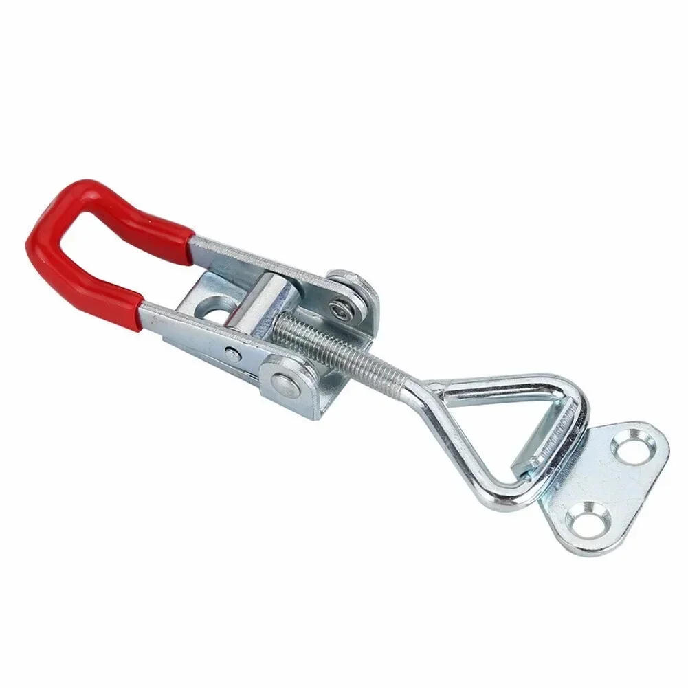 Description Picture 2 of item1PC Toggle Latch Catch Toggle Clamp Adjustable Cabinet Boxes Lever Handle Lock Hasp For Sliding Door Furniture Hardware