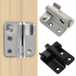 Stainless Steel Sliding Door Lock Bolts Padlock Clasp Anti-theft Sliding Bolts Lock Catch Lock Gate Safety Lock Home Hardware