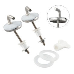 Cover Hinges Toilet Cover Hinges 1 Pair Bathroom Toilet Cover Hinge 2pcs Toilet Seat Fix Fitting For Most Toilet