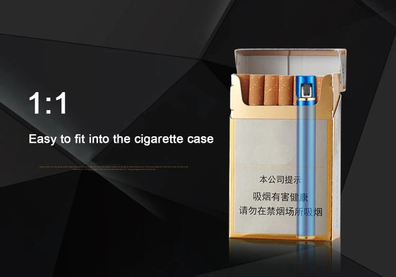 Description Picture 6 of itemMini Cigarette Lighter Grinding Wheel Flint Free Fire Butane Gas Lighter Portable Can Be Placed Cigarette Box Smoke Accessories