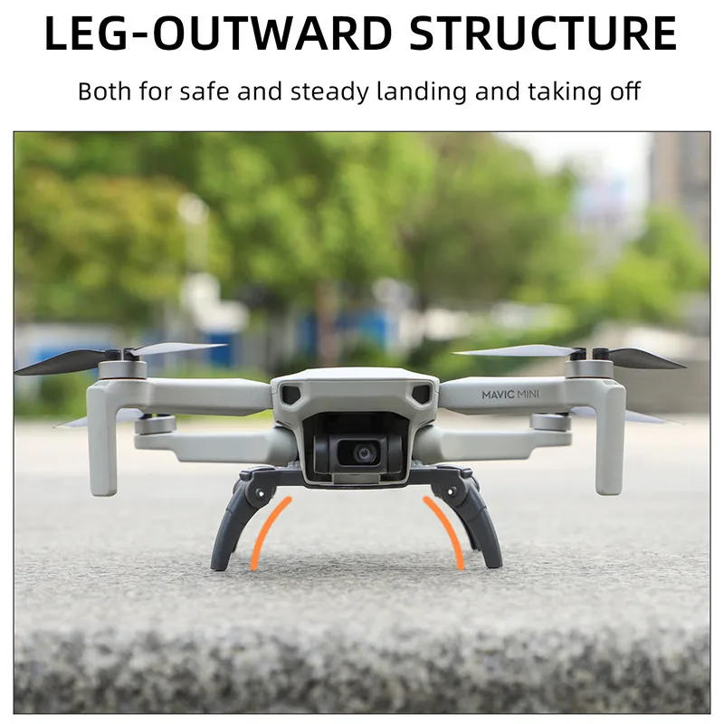 Description Picture 4 of itemFoldable Spider Landing Gear for DJI Mini 4K/MINI 2 SE/Mini 2/Mavic Mini/SE Landing Protetive Feet Extensions Drone Accessories