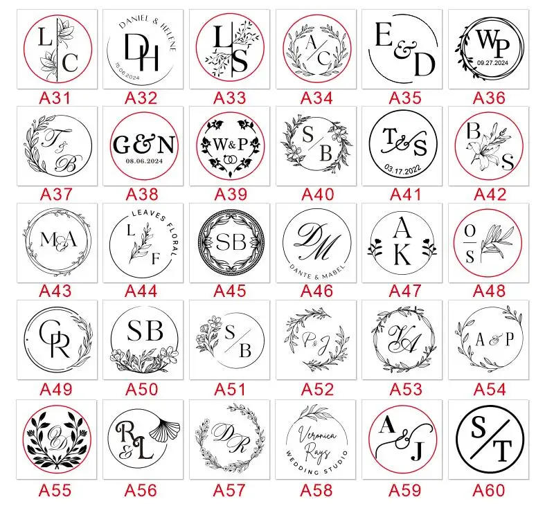 Description Picture 3 of itemCustom Wedding Stamp for Anniversary Gift Personalized Invitation Address Envelope Self Ink Stamp Romantic Newlywed Gift Wrap