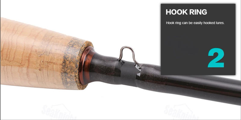Description Picture 4 of itemSeaKnight HOT Trout Rod Carp Rod 2# 3/4# 5/6# 7/8# Fly Fishing Rod High Carbon Fiber Dismountable Fishing Rod Ultra-light Rod