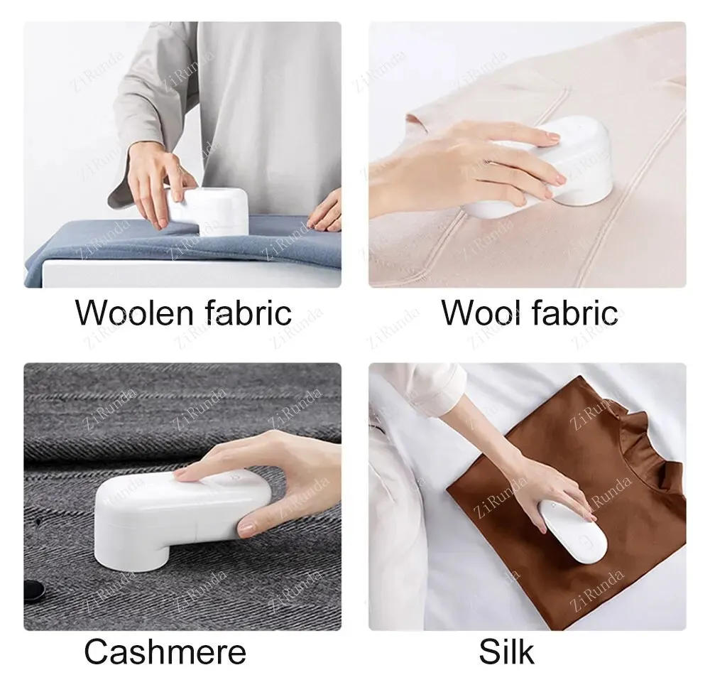 Description Picture 5 of itemPortable New Original  MIJIA Lint Remover Rechargable Cloth Fabric Shaver Fluff Pellet Remove Machine for Clothes Sweater