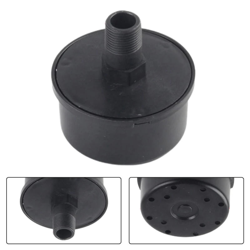 Description Picture 5 of item1pc 16mm Filter Silencer For Air Compressor  Small Circular Plastic Shell Muffler Silencer Pneumatic Tool Replacement  Parts