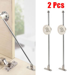 Door Cupboard Stay Flat Door For Lift Up Stay Cabinet/Cupboard Lid Drop Down Hinge Tools 230mm Furniture Pull Rod Disc Pull Rod