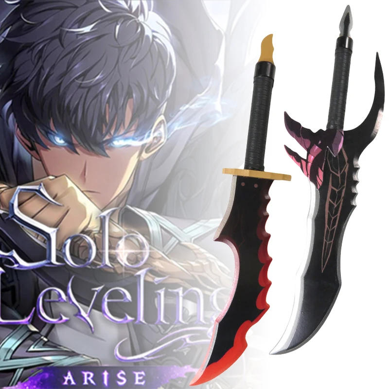 Description Picture 2 of itemAnime Solo Leveling Kanata Sword Mizushino Shun Cosplay Prop Ninja Knife Real Size Japanese Katana Samurai Sabre Kid Toy Gifts