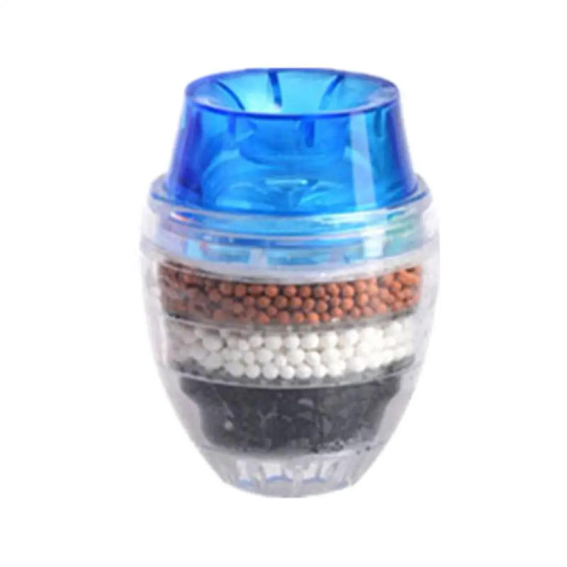 Description Picture 4 of item6 Layers Water Filter Tap Purifier Medical Stone Coconut Charcoal Nozzle For Faucet Household Kitchen Bathroom Mixer Aerator
