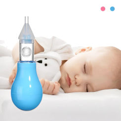 Children Kids Silicone Nasal Aspirator for Baby Suction Pump Nose Cleaner Soothing Nose Cleaning Device Nasal Cleaning Tools