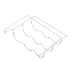 Fridge Wine Holder Polished Luster 33x31.5x11.5cm Glossy Texture Refrigerator Bottle Rack Strong Bearing Capacity for Kitchen