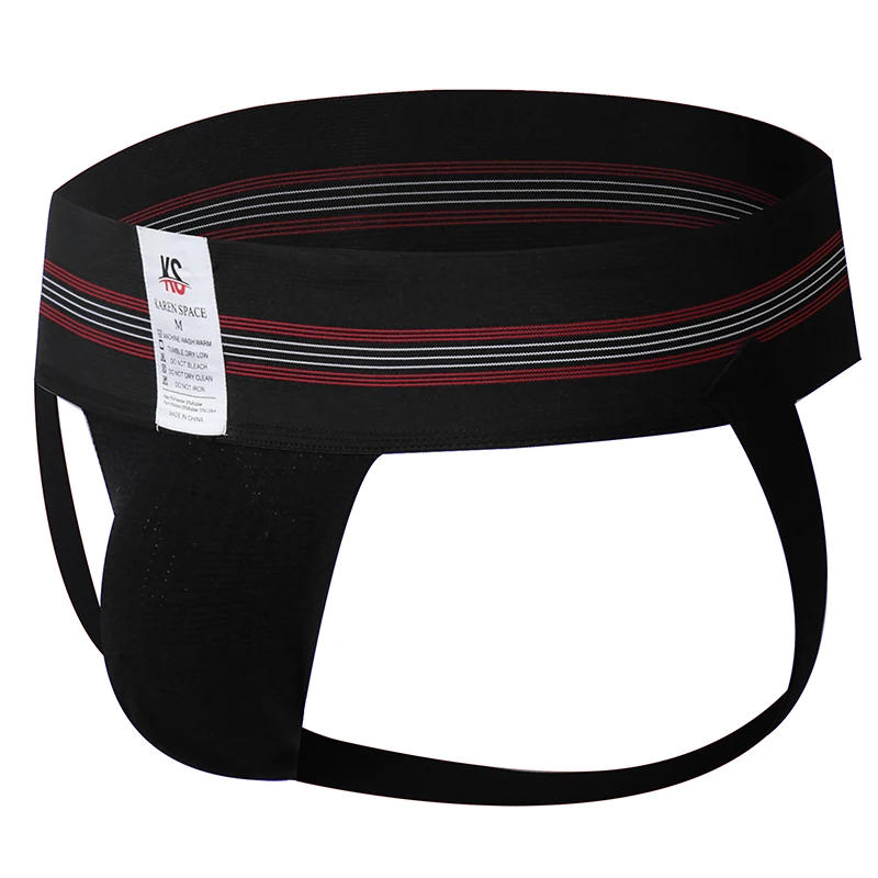 Description Picture 4 of itemMen's Underwear Men Sexy Briefs Jockstrap Pouch Cuecas Man Panties Thongs Mesh Underpants Gay Slip Homme Srting