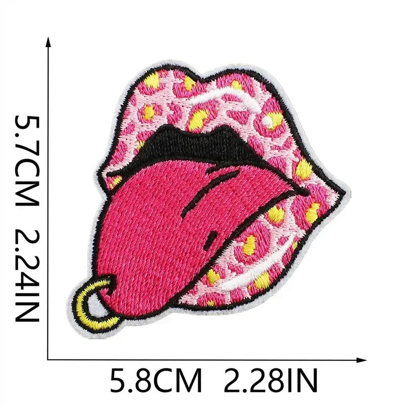 Description Picture 6 of itemEmbroidered Patch Iron On Patches for Clothing Sports Car Clothes Stickers Fabric Sewing Thermal Adhesive Applique Fusible