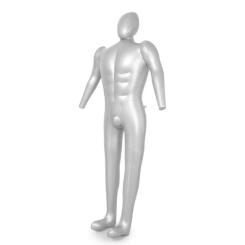 Man Full Body Inflatable Mannequin Male Dummy Torso Tailor Clothes Model Display Retail Clothes Making Display Body Model 168cm