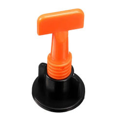 100Pcs Flat Ceramic Floor Wall Construction Tools Reusable Tile Leveling System Kit