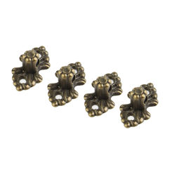 Set Pull Handles With Screws Zinc Alloy Replacement Tracery Arch Vintage ​Antique Bronze Accessories Decoration