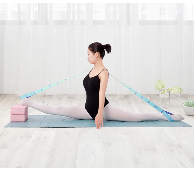 Description Picture 5 of itemYoga Elastic Band for Pilates Elastic Exercise Bands Resistance Physical Fitness Tension Belt Dance Gymnastics Girls Accessories