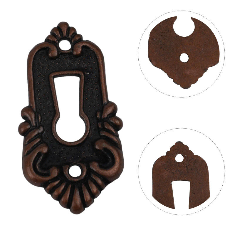 Description Picture 3 of itemAntique Door Lock-Drawer Jewelry Box Cabinet Wardrobe Cupboard Door-Lock Set Furniture Hardware Dual Color Optional