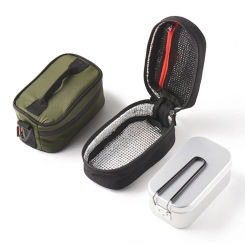 Outdoor Camping Insulated Lunch Bag Portable Cooler Bag Delivery Bag Reusable Soft Cooling Tote for Men Women