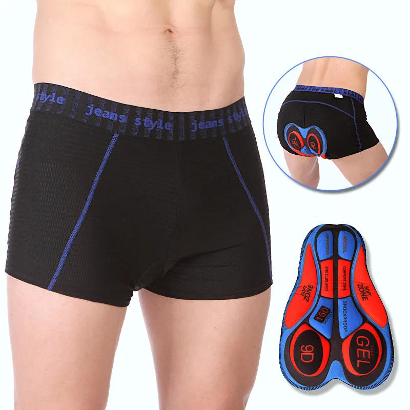 Description Picture 4 of itemBike Cycling Shorts Sponge Gel 6D Padded Black Comfortable Wear Resistant Riding Shorts Pants Asian Size S-XXXL Underpants