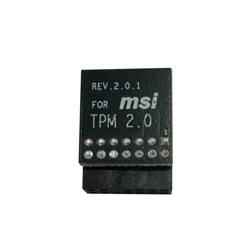 Description Picture 3 of itemTPM2.0 msi 14pin Support X99 H9S X99D4V3.0 use Tpm Module 14 Pin LPC For MSI Encryption Security Module Remote Card