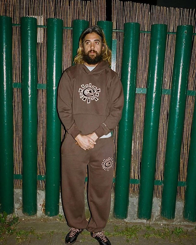 Description Picture 4 of item2024 New ADWYSD Sports Pants Loose and Casual Always Do What You Should Do Brown Men and Women Casual Tight Sports Pants